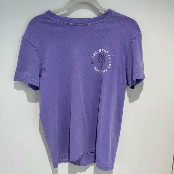 Comfort Colors Purple Short Sleeve Tee - Picture 2 of 3